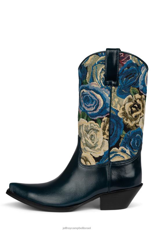 il Jeffrey Campbell פרשת דרכים מגפי קרסול נשים שטיח חיל הים NN6N6412