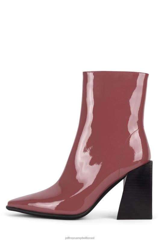 il Jeffrey Campbell לה-סירן מגפי קרסול נשים פטנט של ורד כהה NN6N6434