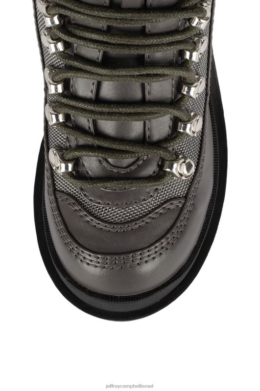 il Jeffrey Campbell זעם כבישים מגפי קרסול נשים אפור כהה NN6N6449