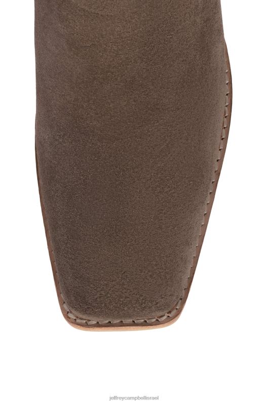 il Jeffrey Campbell בת זוג מגפי קרסול נשים זמש חום NN6N6453