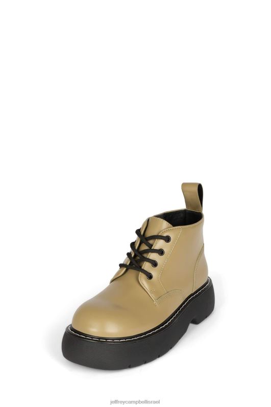 il Jeffrey Campbell תוכנות ריגול מגפי קרסול נשים שחור זית מאובק NN6N6456