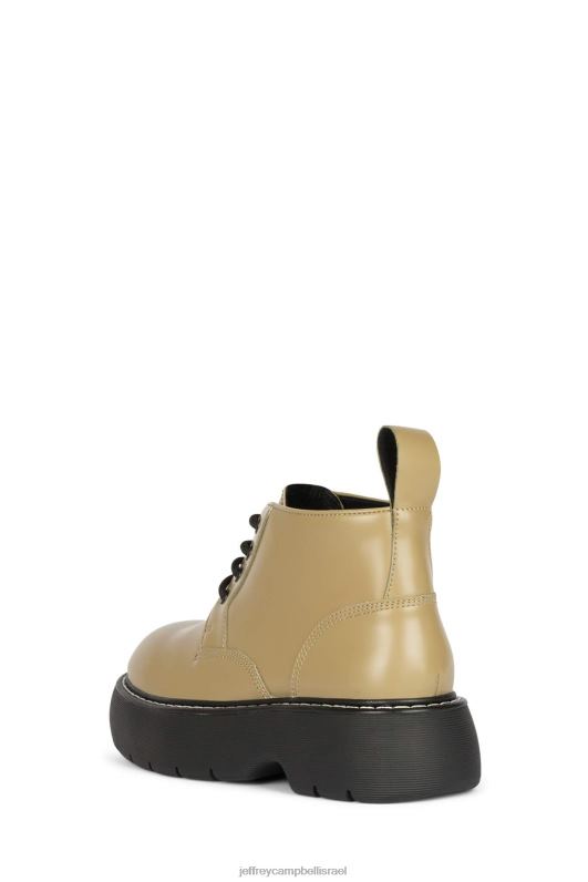 il Jeffrey Campbell תוכנות ריגול מגפי קרסול נשים שחור זית מאובק NN6N6456