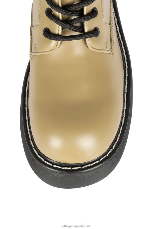 il Jeffrey Campbell תוכנות ריגול מגפי קרסול נשים שחור זית מאובק NN6N6456