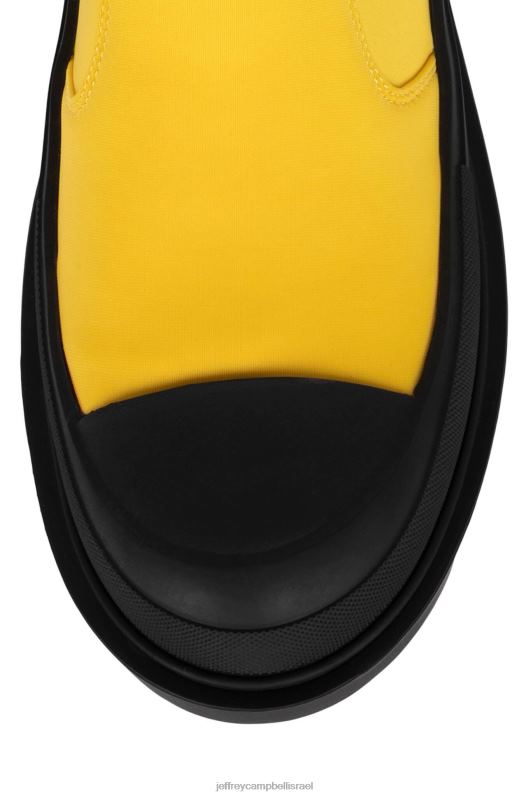 il Jeffrey Campbell בחור קשוח מגפי קרסול נשים צהוב NN6N6461