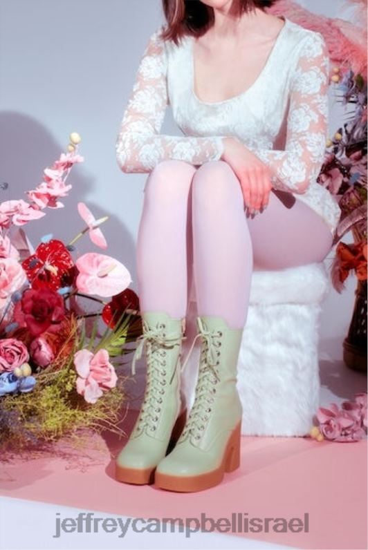 il Jeffrey Campbell קרטיני-לו מגפי קרסול נשים מנטה NN6N6464