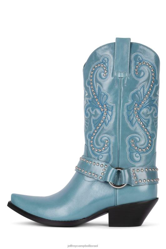 il Jeffrey Campbell הילד-ה מגפי קרסול נשים כְּחוֹל NN6N6475