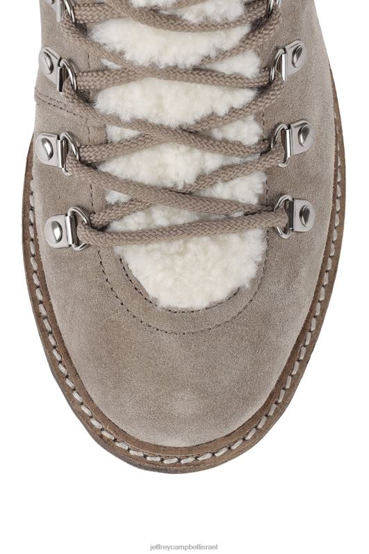 il Jeffrey Campbell או מה מגפי קרסול נשים זמש חום NN6N6484