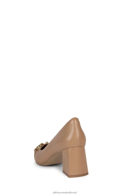 il Jeffrey Campbell שעה שמחה משאבת עקב נשים זהב טבעי NN6N649
