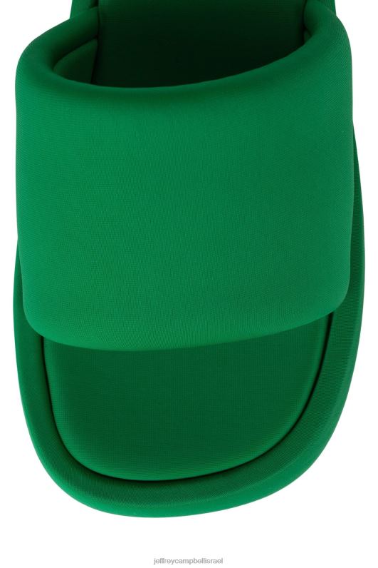 il Jeffrey Campbell טקסט-לי סנדל פלטפורמה נשים ניאופרן ירוק NN6N64