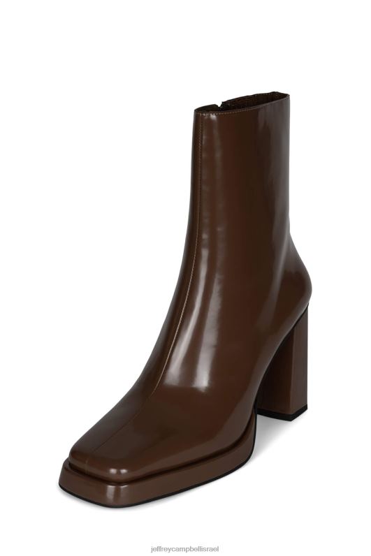 il Jeffrey Campbell מקסימום-לו מגפי קרסול נשים קופסת שיזוף כהה NN6N6503