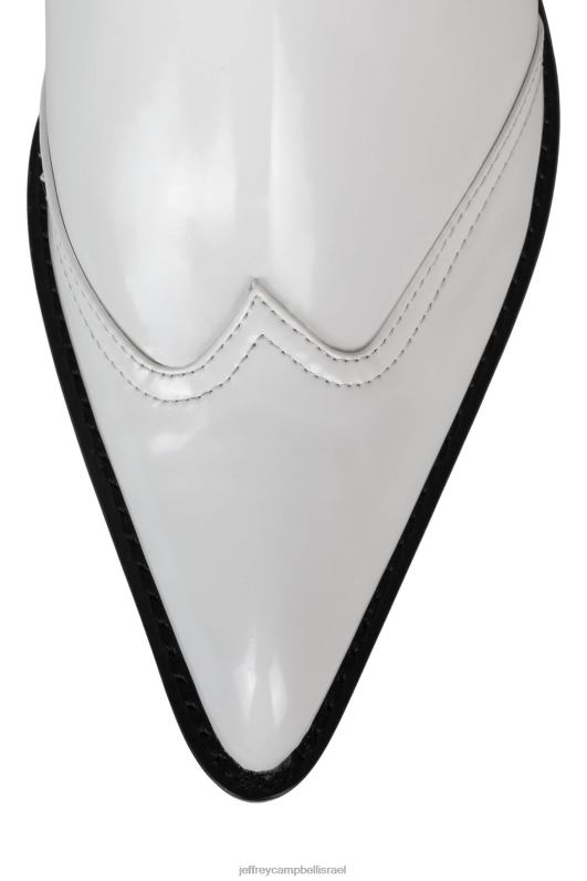 il Jeffrey Campbell כיכר הזמן מגפי קרסול נשים קופסת שנהב NN6N6509