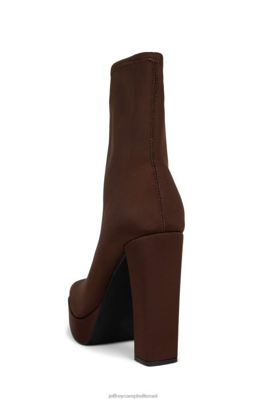 il Jeffrey Campbell ארקדיה מגפי קרסול נשים ניאופרן חום NN6N6512