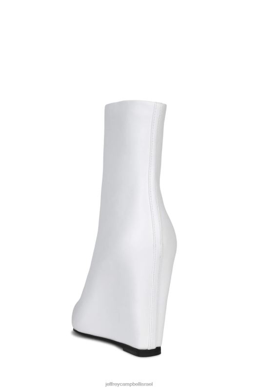 il Jeffrey Campbell קתרינה מגפי קרסול נשים לבן NN6N6514