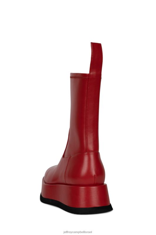 il Jeffrey Campbell סינת' מגפי קרסול נשים אָדוֹם NN6N6522