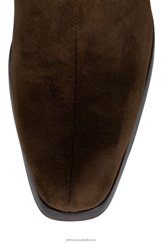 il Jeffrey Campbell קלאודיו מגפי קרסול נשים זמש חום NN6N6536