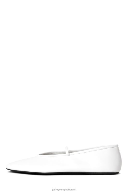 il Jeffrey Campbell דנסרינה נעלי בלט נשים לבן NN6N654