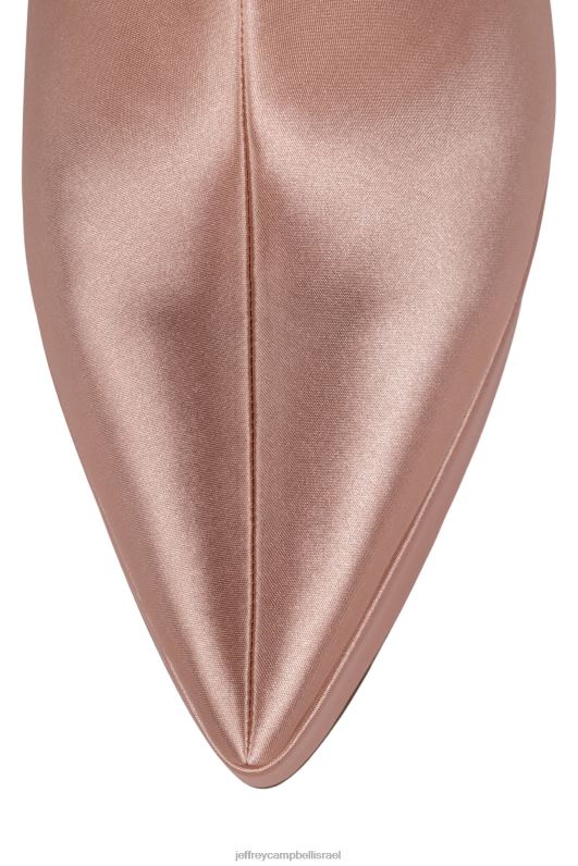 il Jeffrey Campbell בל-דו-בל מגפי קרסול נשים ורוד סאטן רוזגולד NN6N6558
