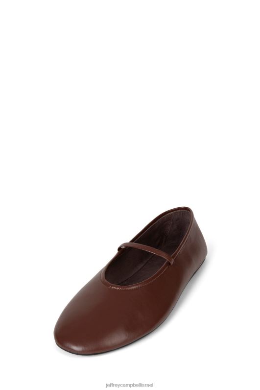 il Jeffrey Campbell דנסרינה נעלי בלט נשים חום NN6N655