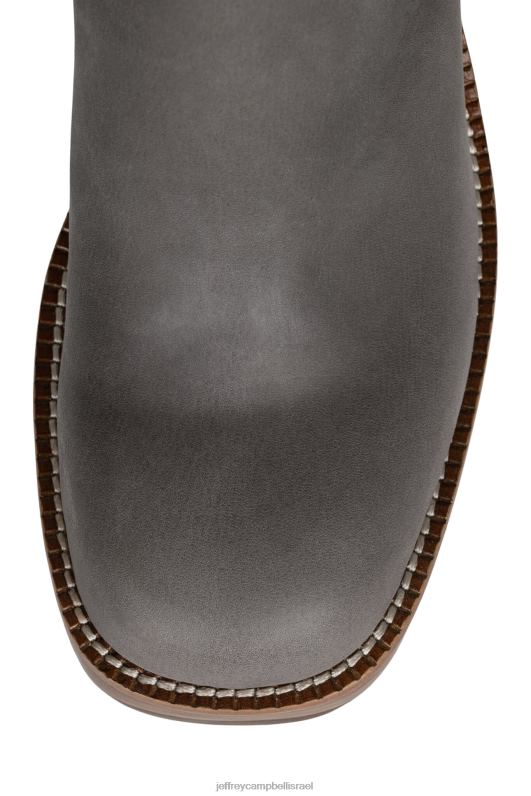 il Jeffrey Campbell שופע-ל מגפי קרסול נשים אפור כהה NN6N6568