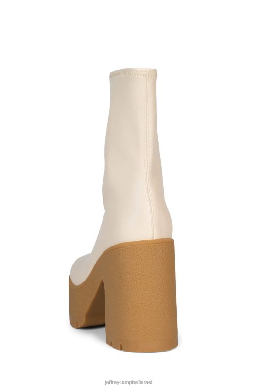 il Jeffrey Campbell רענן-ל מגפי קרסול נשים דבש שמנת NN6N6569