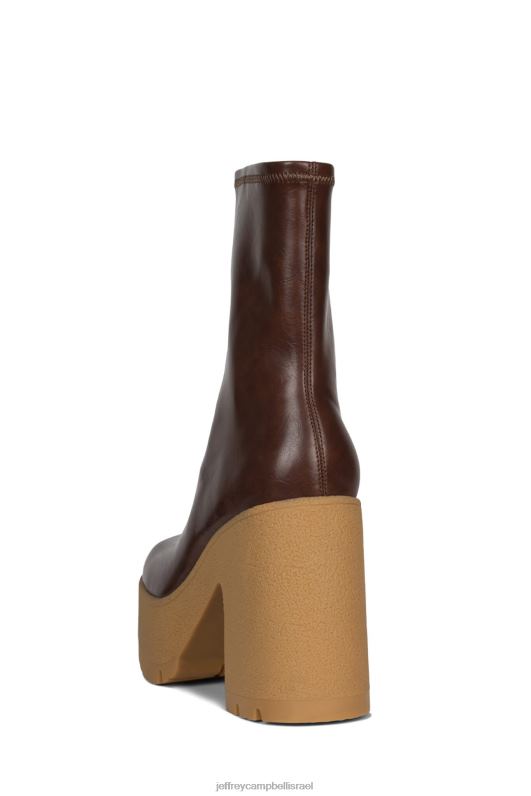 il Jeffrey Campbell רענן-ל מגפי קרסול נשים דבש חום NN6N6571