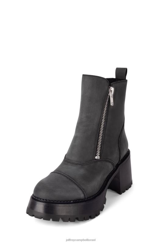il Jeffrey Campbell מָנוֹעַ מגפי קרסול נשים שטוף שחור NN6N6586