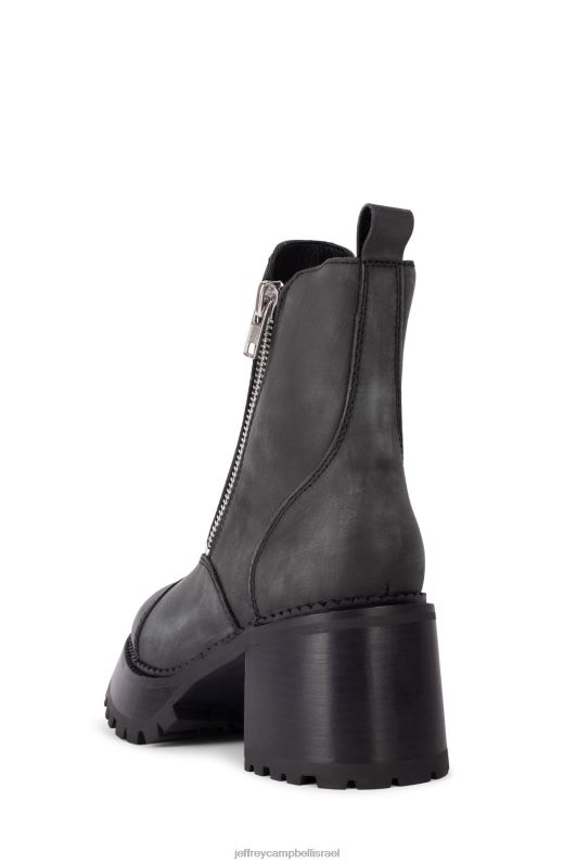 il Jeffrey Campbell מָנוֹעַ מגפי קרסול נשים שטוף שחור NN6N6586