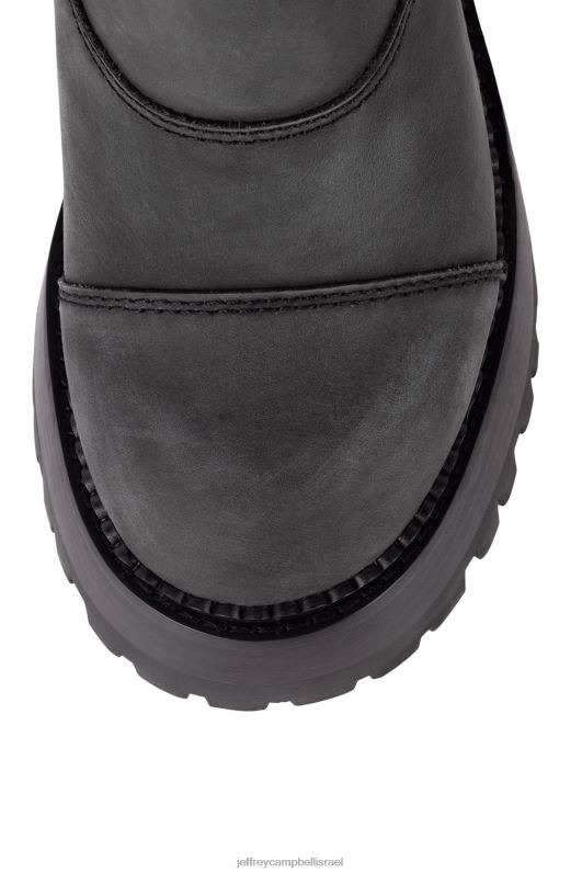 il Jeffrey Campbell מָנוֹעַ מגפי קרסול נשים שטוף שחור NN6N6586