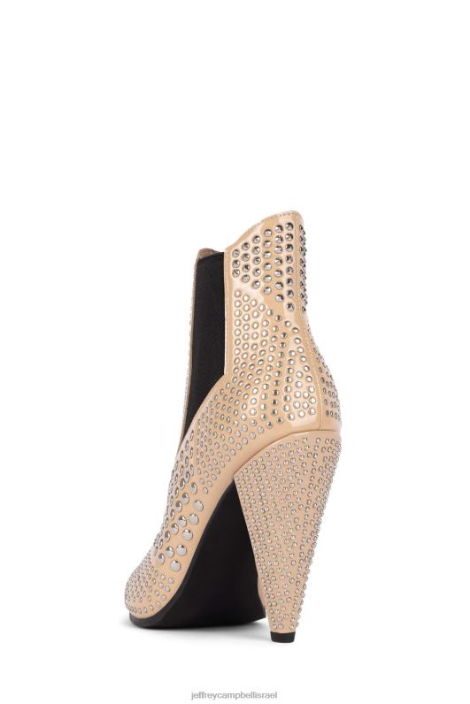 il Jeffrey Campbell חתיך מגפי קרסול נשים כסף פטנט טבעי NN6N6587