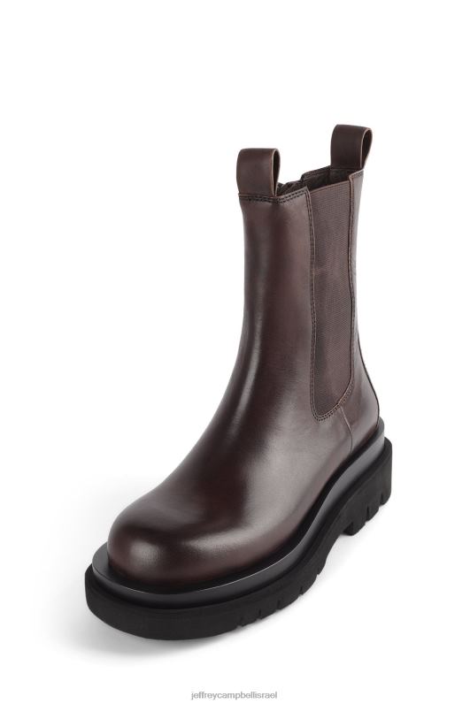 il Jeffrey Campbell טנק מגפי קרסול נשים חום כהה NN6N6599