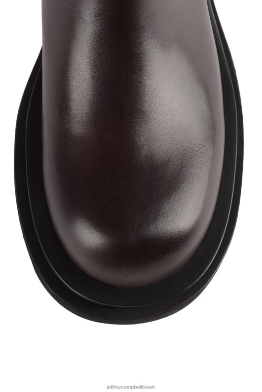 il Jeffrey Campbell טנק מגפי קרסול נשים חום כהה NN6N6599