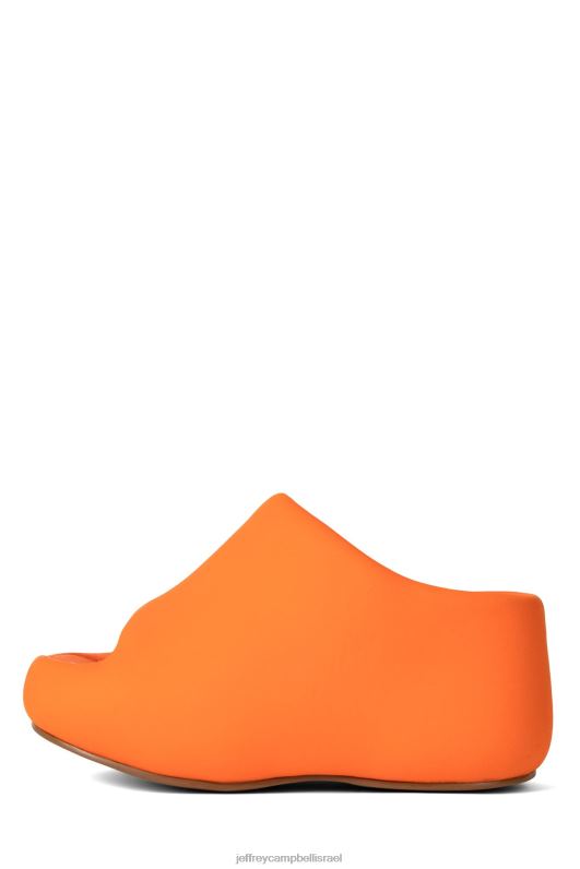 il Jeffrey Campbell סַיֶרֶת סנדל פלטפורמה נשים ניאופרן כתום NN6N66