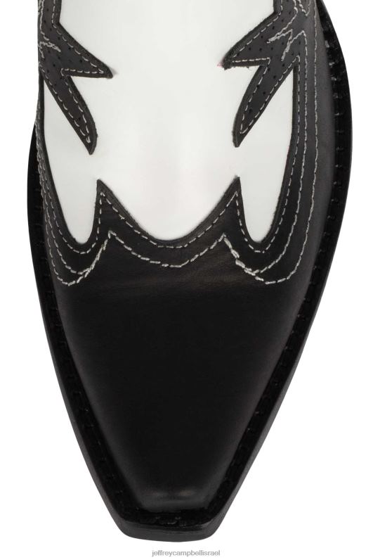 il Jeffrey Campbell טקסרקנה מגפי קרסול נשים שילוב שחור כחול NN6N6607