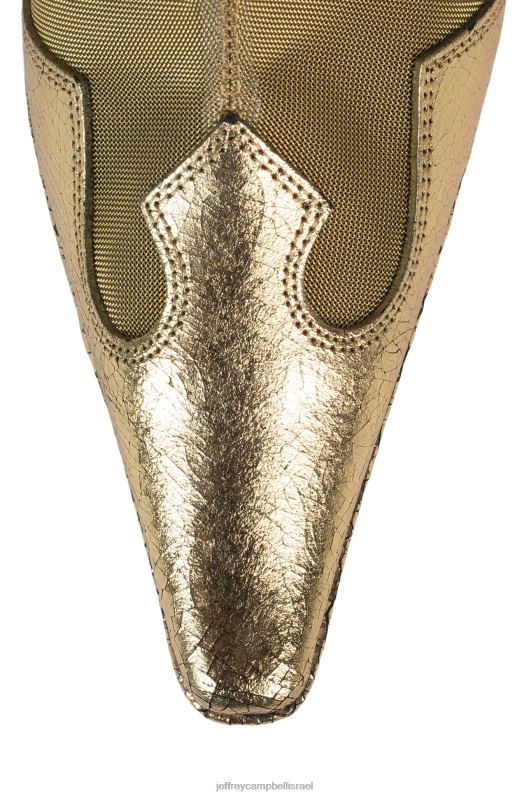 il Jeffrey Campbell להתבלבל מגפי קרסול נשים מולטי מתכתי זהב NN6N6632