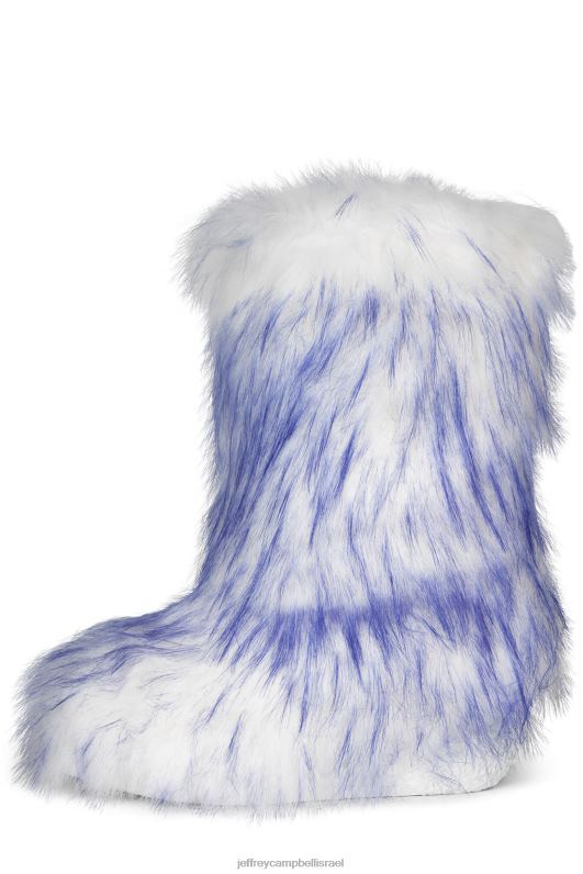 il Jeffrey Campbell רך מגפי קרסול נשים משולבת כחול קרח NN6N6636