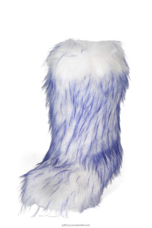 il Jeffrey Campbell רך מגפי קרסול נשים משולבת כחול קרח NN6N6636