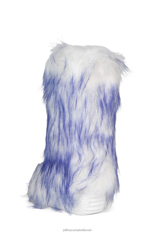 il Jeffrey Campbell רך מגפי קרסול נשים משולבת כחול קרח NN6N6636