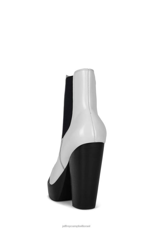 il Jeffrey Campbell תת תרבות מגפי קרסול נשים קופסה לבנה שחורה NN6N6642