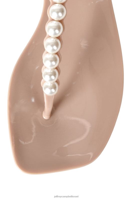 il Jeffrey Campbell פנינה סנדלים נשים מבריק טבעי NN6N664