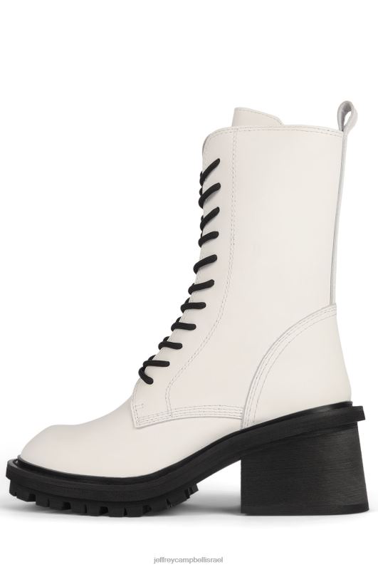 il Jeffrey Campbell נספח מגפי קרסול נשים לבן NN6N6650