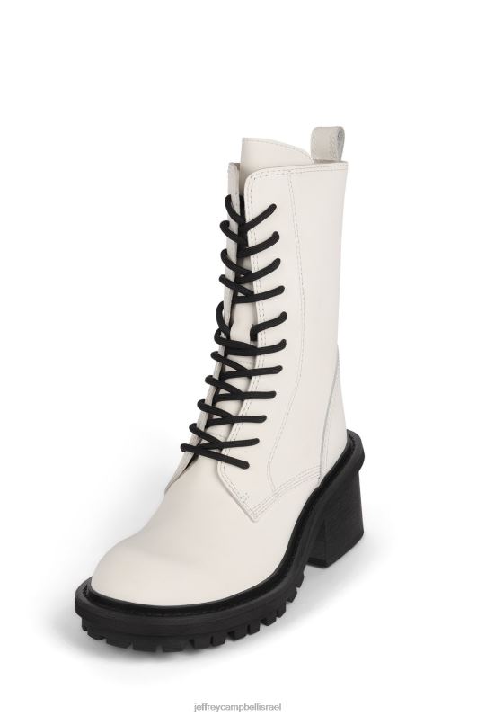 il Jeffrey Campbell נספח מגפי קרסול נשים לבן NN6N6650