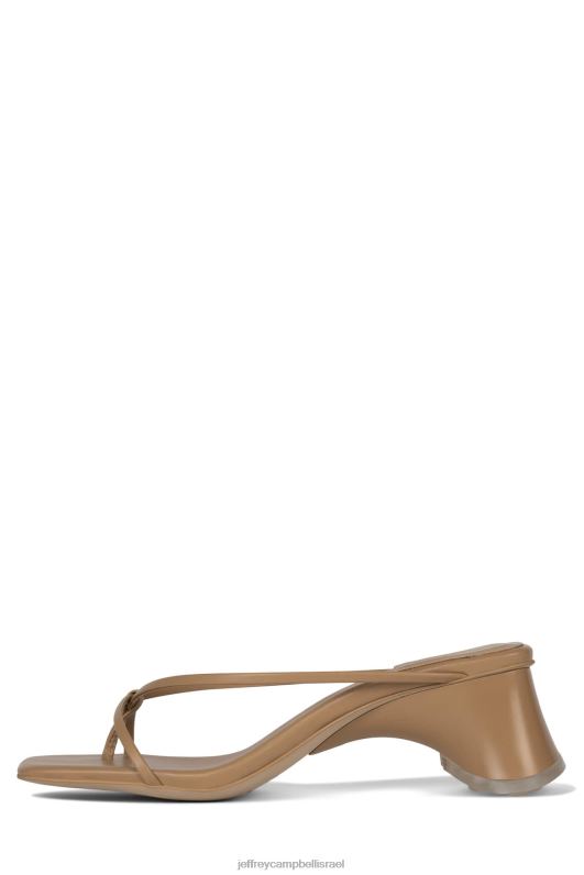 il Jeffrey Campbell להתחיל סנדל עם עקבים נשים טִבעִי NN6N671