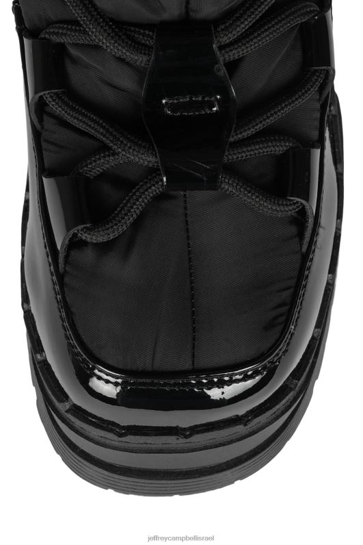 il Jeffrey Campbell שלג-בסדר מגפיים מברך עד ירך נשים שָׁחוֹר NN6N6716