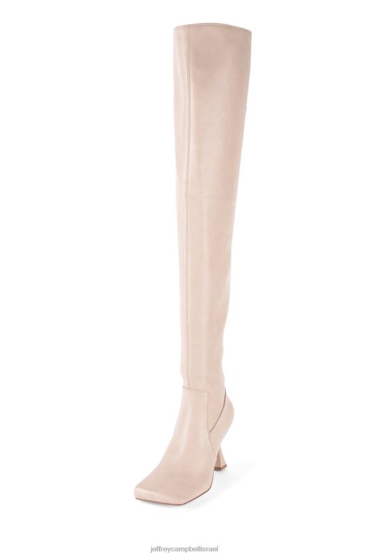 il Jeffrey Campbell הפך-בסדר מגפיים מברך עד ירך נשים עירום כהה NN6N6737