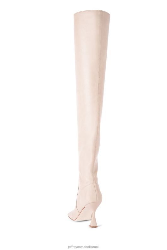 il Jeffrey Campbell הפך-בסדר מגפיים מברך עד ירך נשים עירום כהה NN6N6737