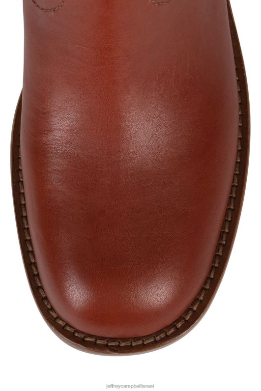 il Jeffrey Campbell היא רוכבת מגפיים מברך עד ירך נשים ערימה טבעית אדומה NN6N6746