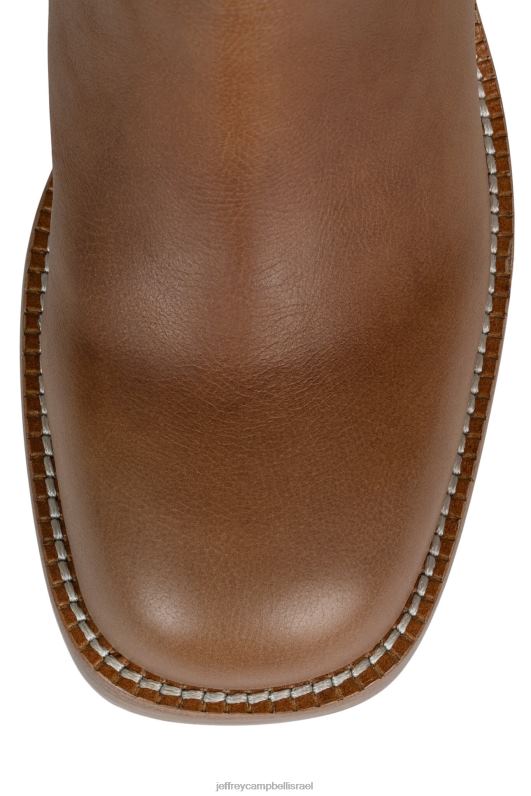 il Jeffrey Campbell ווינונה מגפיים מברך עד ירך נשים כהה טבעי NN6N6752