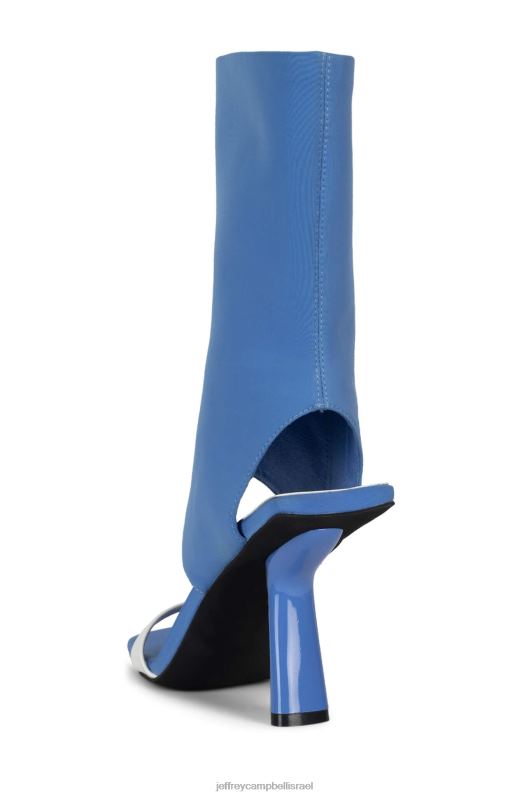 il Jeffrey Campbell סטרוטין סנדל עם עקבים נשים קרם ניאופרן כחול NN6N676
