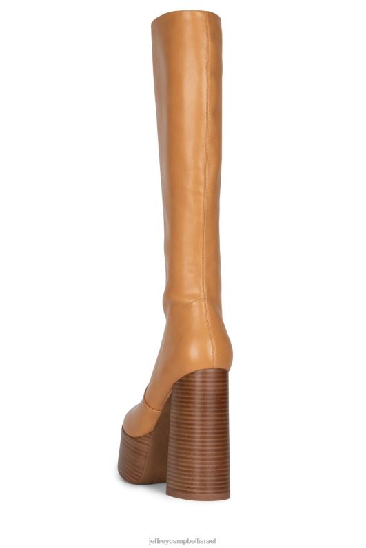 il Jeffrey Campbell מנהרת זמן מגפיים מברך עד ירך נשים טִבעִי NN6N6774