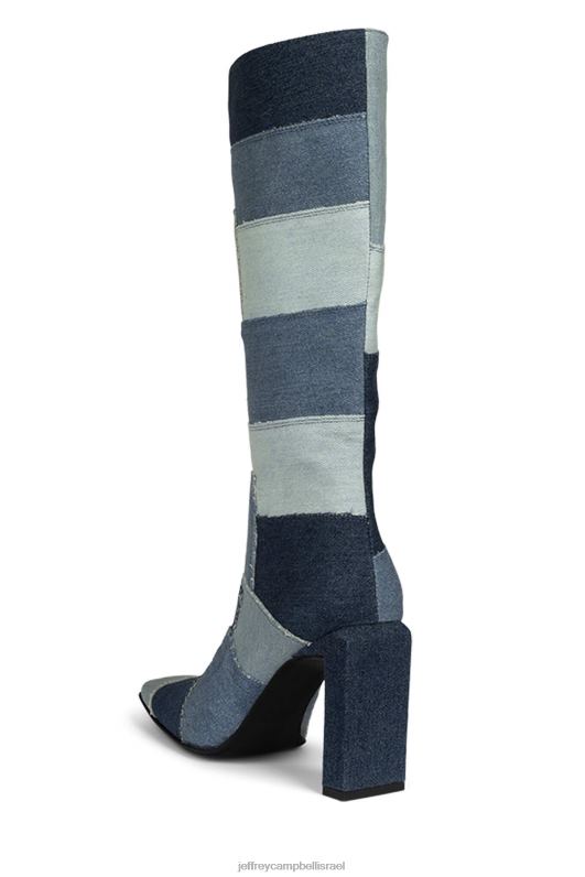 il Jeffrey Campbell מהירות האור מגפיים מברך עד ירך נשים ג'ינס מולטי NN6N6781